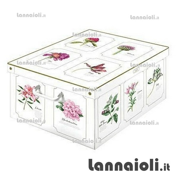 SCATOLA BAULETTO GRANDE FIORI 